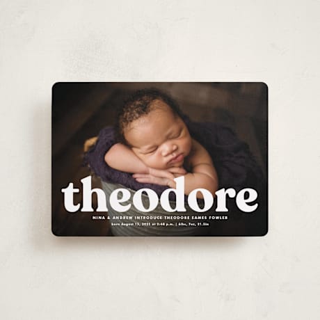 Petite Birth Announcements