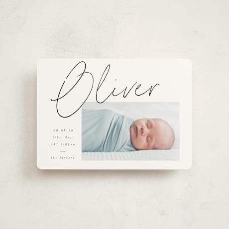 Petite Birth Announcements