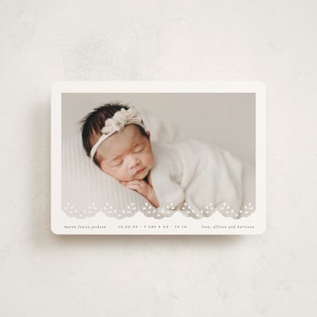 Petite Birth Announcements