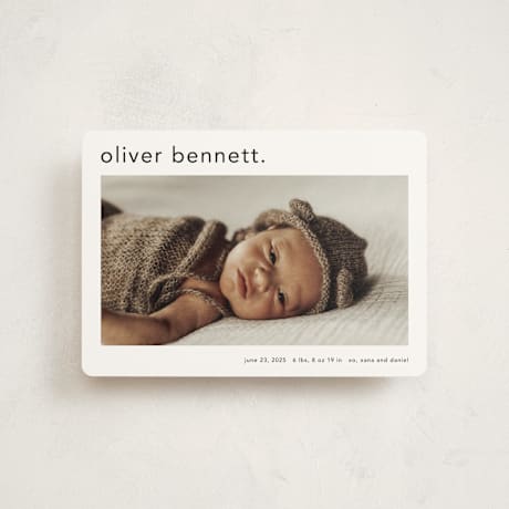 Petite Birth Announcements