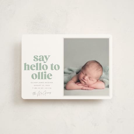 Petite Birth Announcements