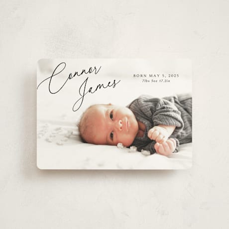 Petite Birth Announcements