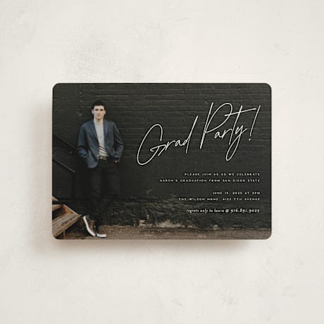 Petite Graduation Party Invitations