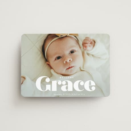 Birth Announcement Magnets