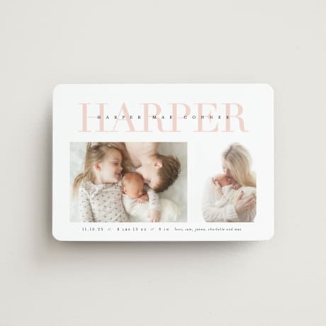 Birth Announcement Magnets