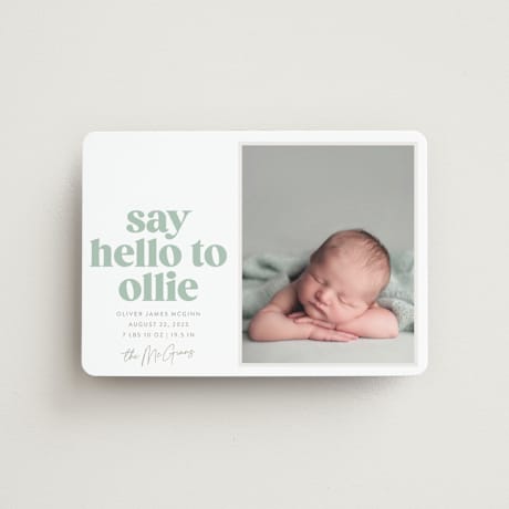 Birth Announcement Magnets