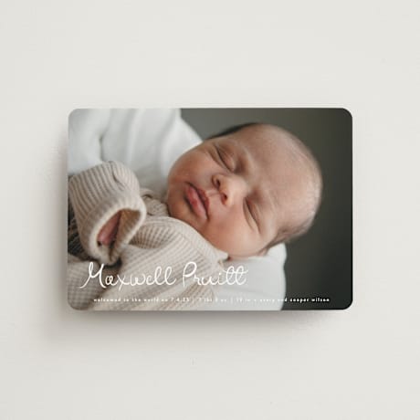 Birth Announcement Magnets