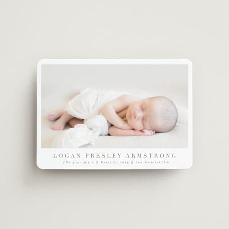 Birth Announcement Magnets