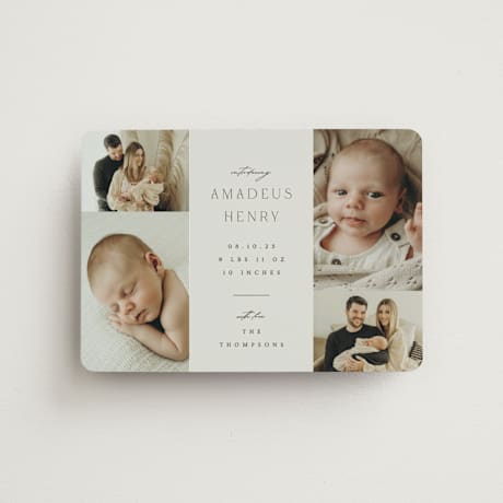 Birth Announcement Magnets