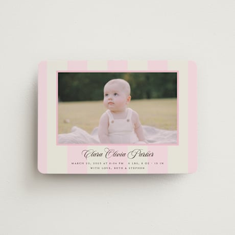 Birth Announcement Magnets