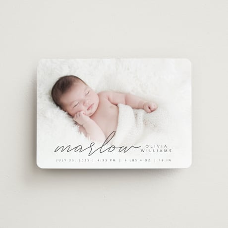 Birth Announcement Magnets