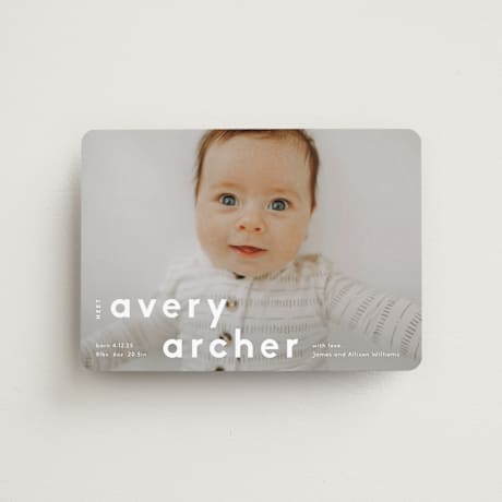 Birth Announcement Magnets