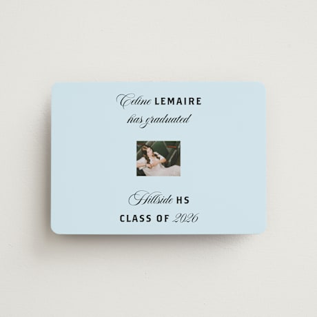 Graduation Announcement Magnets