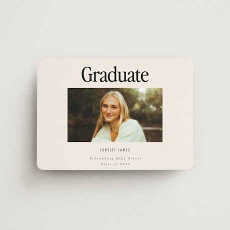 Graduation Announcement Magnets