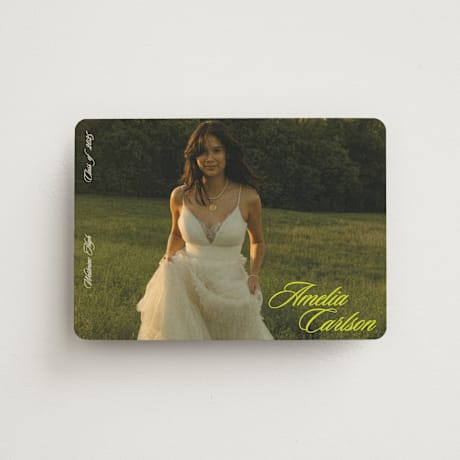 Graduation Announcement Magnets