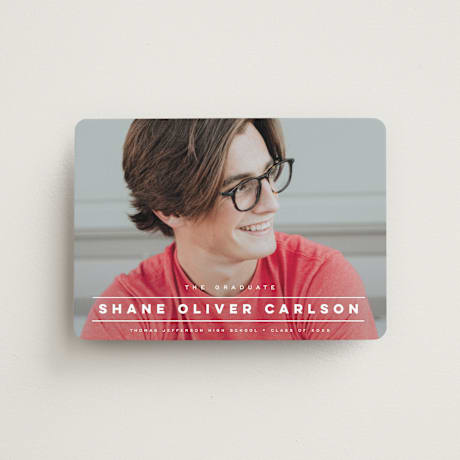 Graduation Announcement Magnets