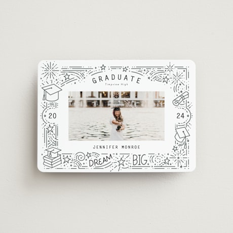 Graduation Announcement Magnets