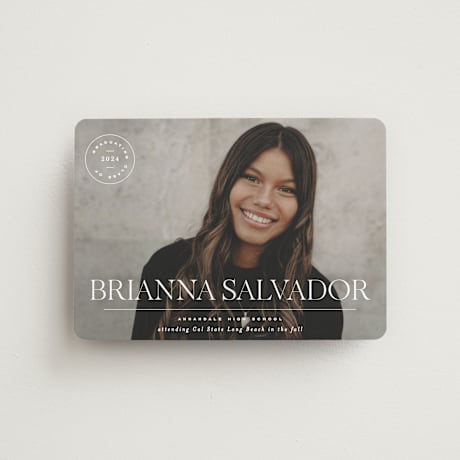 Graduation Announcement Magnets