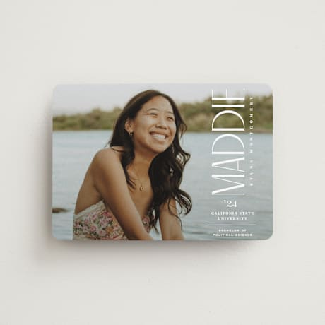 Graduation Announcement Magnets