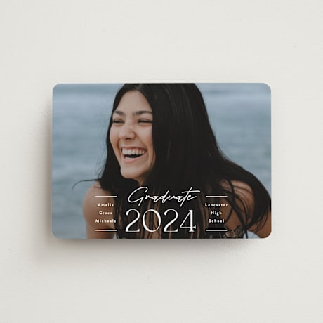 Graduation Announcement Magnets