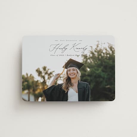 Graduation Announcement Magnets