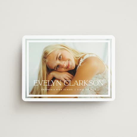 Graduation Announcement Magnets