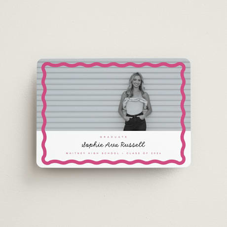 Graduation Announcement Magnets