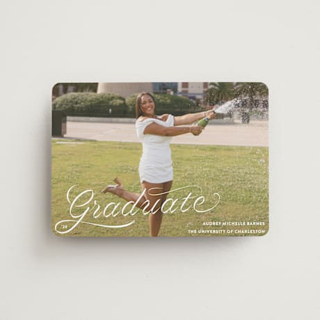 Graduation Announcement Magnets