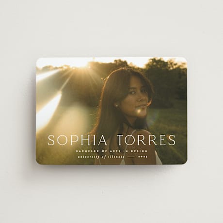 Graduation Announcement Magnets