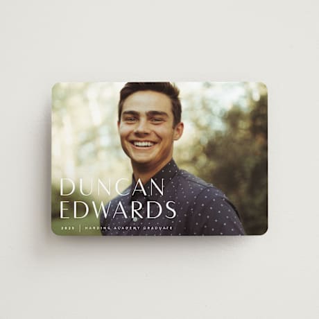 Graduation Announcement Magnets