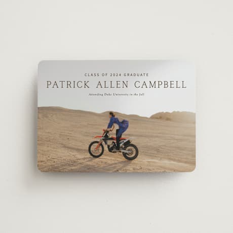 Graduation Announcement Magnets