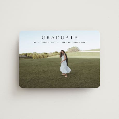 Graduation Announcement Magnets