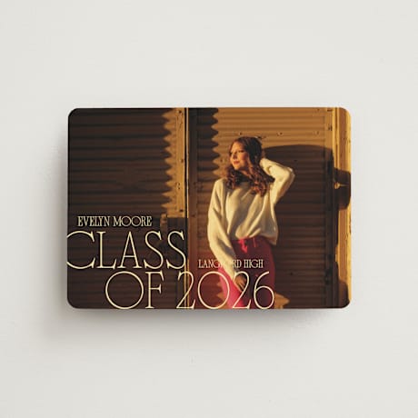 Graduation Announcement Magnets