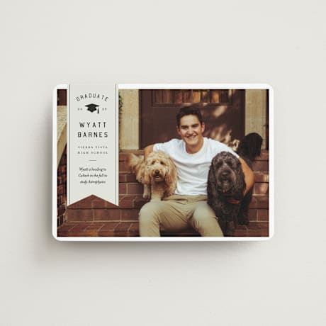 Graduation Announcement Magnets