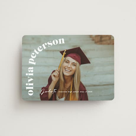 Graduation Announcement Magnets