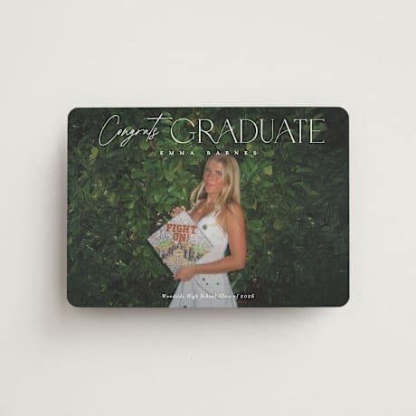 Graduation Announcement Magnets