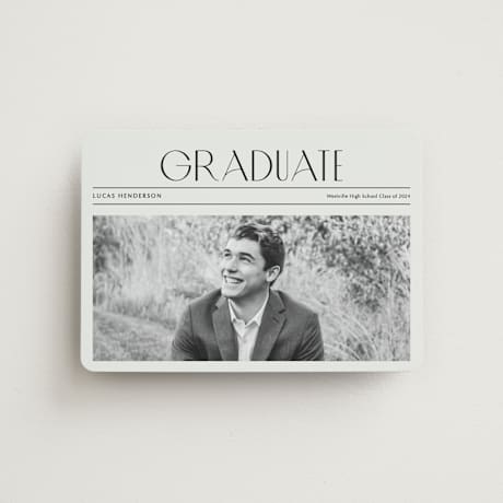 Graduation Announcement Magnets