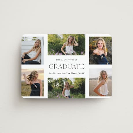 Graduation Announcement Magnets