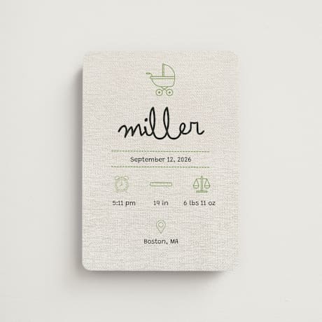 Birth Announcement Magnets