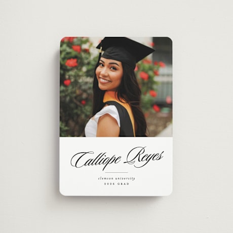 Graduation Announcement Magnets