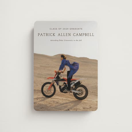 Graduation Announcement Magnets