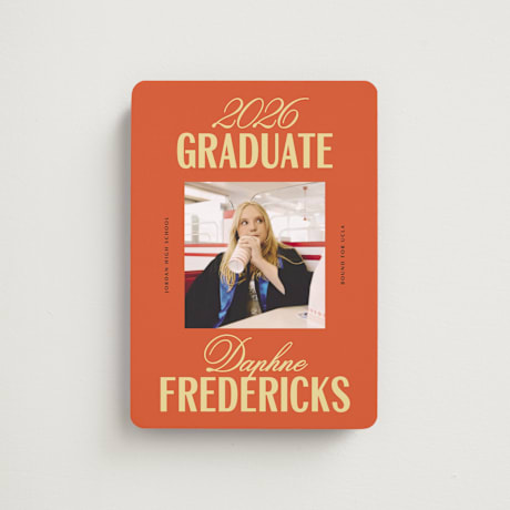 Graduation Announcement Magnets