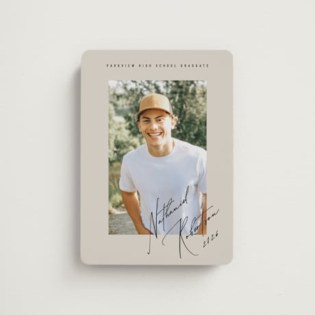 Graduation Announcement Magnets