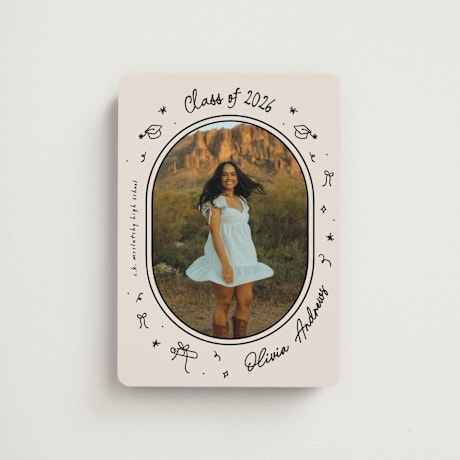 Graduation Announcement Magnets