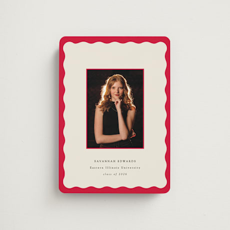 Graduation Announcement Magnets