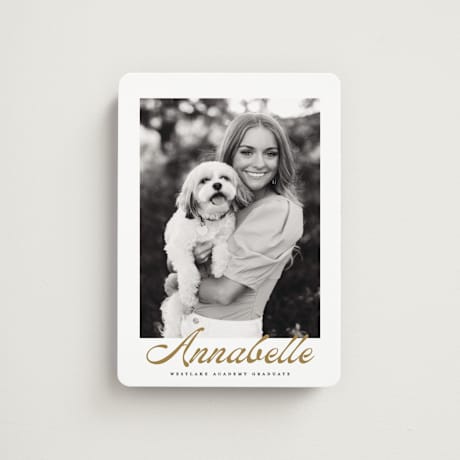 Graduation Announcement Magnets