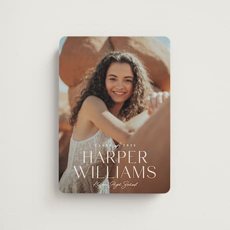 Graduation Announcement Magnets