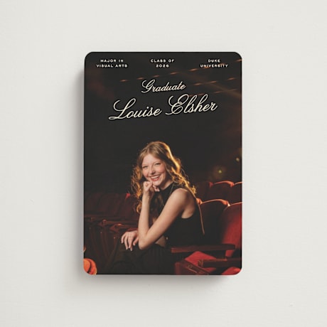 Graduation Announcement Magnets