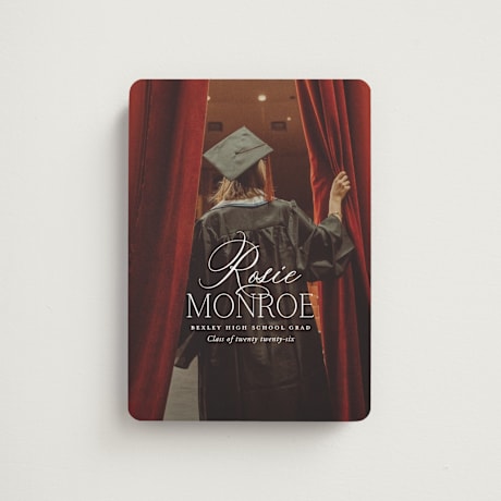 Graduation Announcement Magnets