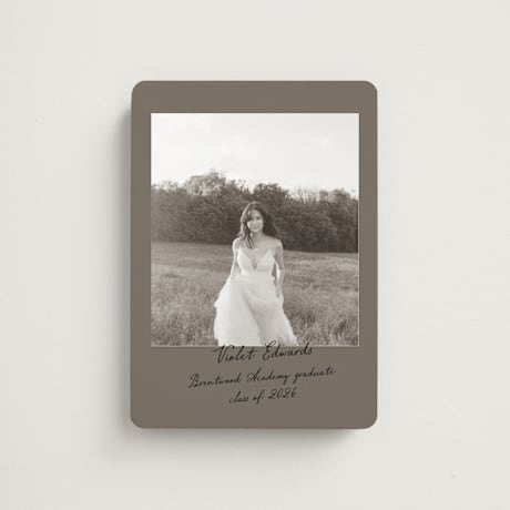 Graduation Announcement Magnets